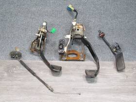 85980-14030 Toyota 83-85 Supra Ma67 M/t Clutch Brake Stop Gas Pedal Cable Set Oem
