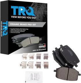 Bfa19070 Trq Rear Brake Pads Ceramic Compatible With 2020-2022 Ford Explorer