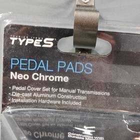 Ac58311 Type S New Pedal Pads 3 Pcs Neo Chrome Upc 643334583117 Wp Itm
