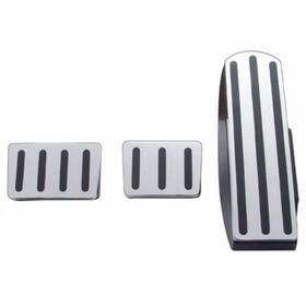 70259 United Pacific Erator / Brake Clutch Pedal Set Chrome With For Accel