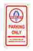 Vin-shelby Shelby Classic Cobra Parking Only Sign All Others Will Be Crushed Recycled