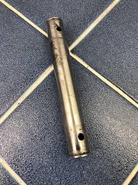211719101 Volkswagen Vw Barndoor Bus Pedal Shaft 1950-1955 Original German Brake Clutch