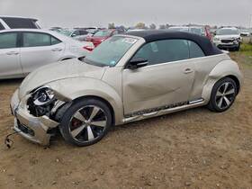 546.vw1c13 Volkswagen Beetle 2013 Pedal Brake/clutch 10534073