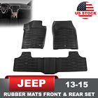 Vpflgc1u Lightway Rubber Mat Slush Floor Mats Front Rear Set Black