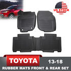 Vpfltr1u Lightway Toyota Rubber Slush Mats All Weather Black Floor Mat