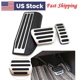 Vvipartsusa 432662671753 Car Foot Gas Brake Pedals Cover Kit Accessory For Range Rover Sport Discovery 5