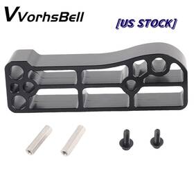 Jtb04-bk Vvorhsbell Aluminum New Pedal Spacer Fits 2016-2018 Ford Focus Rs 2013 St Black