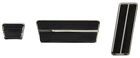 W-885 Classic Headquarters 1967-1968 Camaro Automatic Without Disc Pedal Pad Trim Kit
