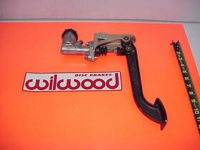 120-1290 Wilwood Aluminum Hanging Mount Brake Or Clutch Pedal With 3/4 Inch Master Cylinder