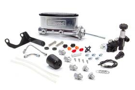 261-13626-p Wilwood Alum Tandem M/c Kit With Brkt And Prop Valve 15/16
