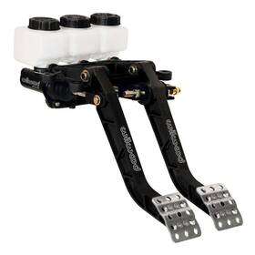 Wilwood 889545028386 Adjustable Dual Pedal - Brake / Clutch Fwd. Swing Mount 6.25 1