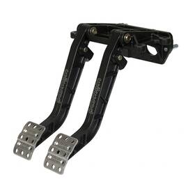 Tlx-wil340-14361-cl360a70 Wilwood Brake And Clutch Pedals -tandem Dual Fwd. Swing Mount 7.0 1 E-coat Black