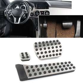 Wwwwriteusa 211200230351 For Mercedes Benz C Glc E Class 15-19 Foot Pedal Rest Gas Brake Accelerator Pad