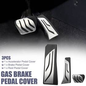 X Autohaux 718844055284 3 Pcs Accelerator Pedal And Brake Cover Set For Bmw 1 2 4 Series F20