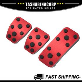 X Autohaux 726215385540 Anti Slip Gas Brake Clutch Pedal Cover Kit Fit For Subaru Impreza Ge Gh Gr Gv