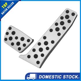 X Autohaux 732324810132 Foot Pedal Cover Anti Slip Brake And Gas Pad For Toyota Camry Pack Of 2