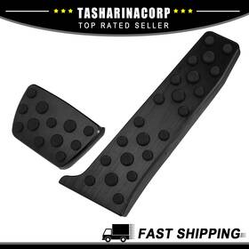X Autohaux 786527693429 Piece Of 2 Foot Pedal Cover Brake And Gas Pad Fit For Toyota Camry 18-22