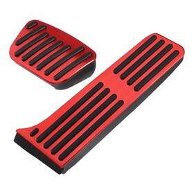 A23022400ux0091 X Autohaux 2pcs Gas Pedal Brake Pad Anti Slip Cover 8.27 Inch X2.95 Red