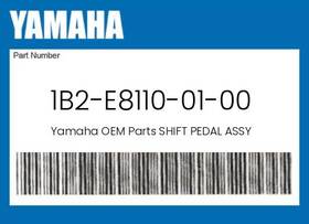 1b2-e8110-01-00 Yamaha Genuine Shift Pedal Assy -