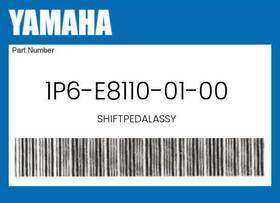 1p6-e8110-01-00 Yamaha Genuine Shiftpedalassy -