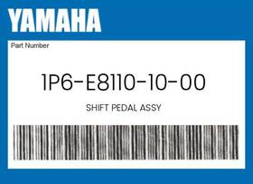 1p6-e8110-10-00 Yamaha Genuine Shift Pedal Assy -