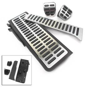 Yfoutlet 510001206016 Accelerator Brake Clutch Foot Rest Pedal For Golf 5 Mk6 Jetta Mk5 Mt Manual