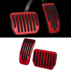 Yntsljtb201si Yonput Yntsljtb201si- 2 Pcs Fits For Tesla 2022 Model Y 3 Aluminum Pedal Covers Red