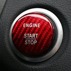 Yy7809 Engine Start Carbon Fiber Interior Decoration Trim Stickers Cover Car