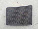 1986 Nissan 300ZX (2+2) Front Foot Rest Dead Pedal Cover Pad Oem. Fixed Price $35.64.