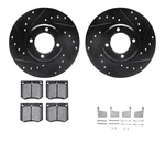 For Mercury Capri 70-77 Drilled & Slotted Front Brake Kit W Optimum Pads. Fixed Price $279.63.