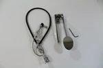 Street Rod Universal Chrome Steel Gas Pedal (spoon Style) & 24" Throttle Cable. Fixed Price $49.95.