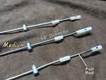 Pedal Steel Pull Rod - Medium 7/64" Various Lengths. Fixed Price $22.00.