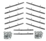 1967-68 Pontiac Firebird Quarter Panel Molding Trim Louvers Set Made Usa. Fixed Price $109.85.