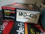 MKD420 Vintage Nos Geo Metro Sprint Firefly Brake Pads Front Semi Metallic. Fixed Price $21.04.