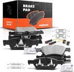 A-premium Front & Rear Ceramic Disc Brake Pads Set Compatible With Select.... Fixed Price $158.98.
