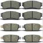 Aladiche Front Rear Ceramic Brake Pad Set Compatible With 2006-2012 Ford Fusi.... Fixed Price $60.96.