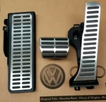 Genuine Vw Tiguan Pedals Type 5N To 2015 R-line Caps Set Footrest. Fixed Price $174.29.