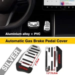 Silver Universal Non-slip Car Pedal Brake Cover Accelerator Foot Pad. Fixed Price $12.34.