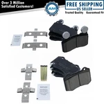 Front & Rear Premium Posi Ceramic Disc Brake Pads For Chevy Ss Camaro New. Fixed Price $64.02.