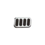 Lokar SG-6008 Steel Brake Pad W/rubber, Chromed. Fixed Price $82.95.