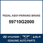 2017-2022 Kia Niro Pedal Assembly-parking Brake Oem New 59710G2000. Fixed Price $173.85.