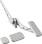 Lokar Billet Aluminum Throttle Assembly With Standard 1-1/2" X 4" Pedal Pad. Fixed Price $224.99.
