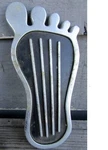 Original Cal Custom Japan 9" Aluminum Gas Pedal Foot. Fixed Price $45.00.