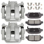 Rear Brake Calipers And Ceramic Pads Set For 2003-2005 Nissan 350Z. Fixed Price $75.26.