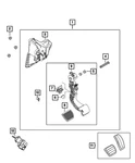 Genuine Mopar Brake Pedal Support 68613396AA. Fixed Price $316.41.
