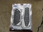Matrix Gas & Brake Pedals For Automatic Transmission, Aluminum, Silver/black New. Fixed Price $29.99.