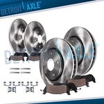 Front Rear Brake Rotor Pad For 98-02 Crown Victoria Grand Marquis Town Car. Fixed Price $184.76.