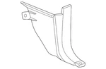 Genuine Nissan Cowl Kick Panel 66900-9BU0A. Fixed Price $43.77.