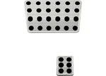 Putco 932014 Liquid Solid Billet Foot Rest Track Design Fits 300 Charger Magnum. Fixed Price $84.75.