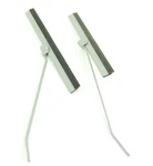 Front Wiper Arms With Blade 7" Color Silver Fits Volkswagen TYPE1 Bug 1954-1957. Fixed Price $59.99.